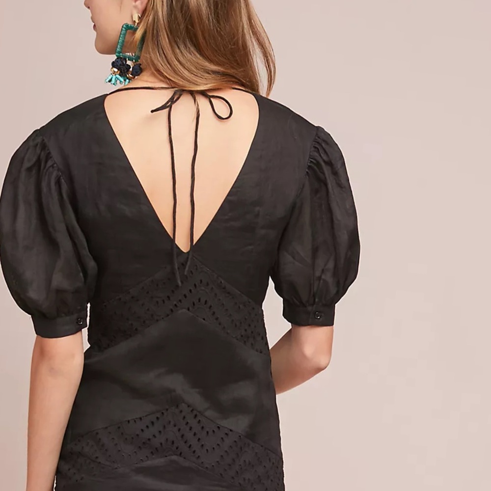 Anthropologie Blakely Eyelet Maxi Dress - Picture 6 of 9